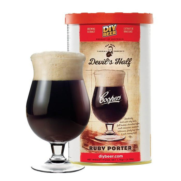 Devil's Half Ruby Porter - Thomas Coopers Beer Kit