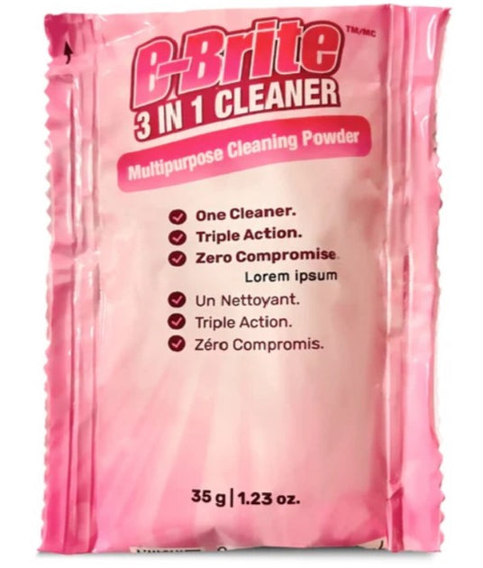 B-Brite 3 in 1 Cleaning Powder - 35g – Soda Centre & Home Brewer's Retail
