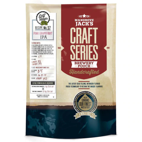 Mangrove Jacks Craft Series Pink Grapefruit IPA Beer Kit