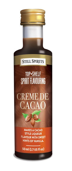 Top Shelf Creme de Cacao Flavouring - Still Spirits