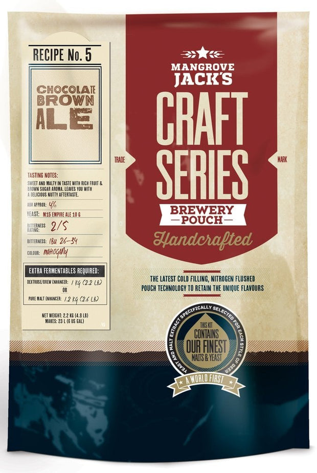 Mangrove Jacks Craft Series Chocolate Brown Ale Beer Kit