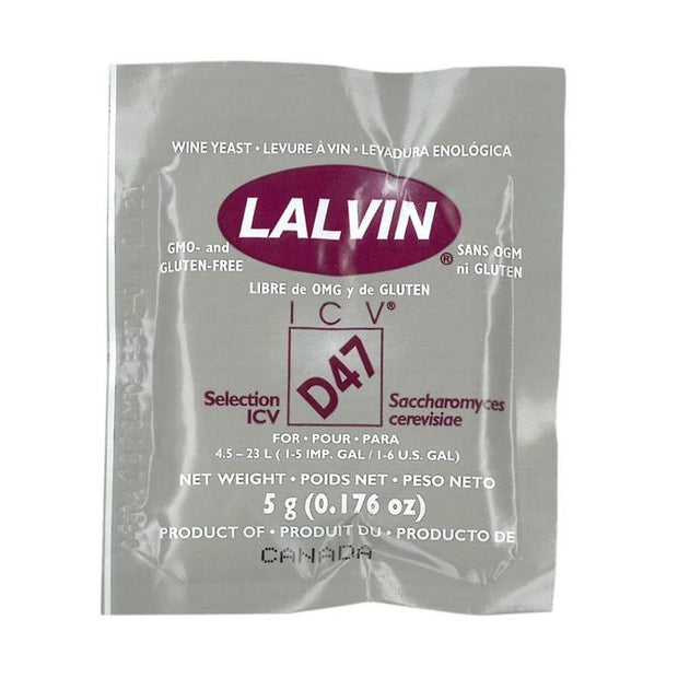 Lalvin D47 White Wine Yeast