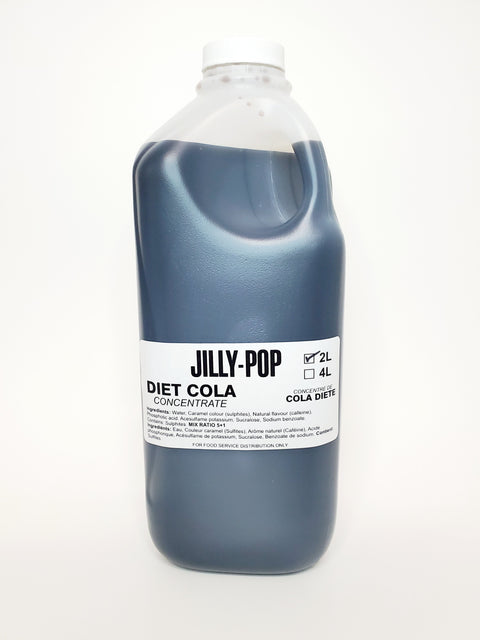 Jilly-Pop Diet Cola Syrup (No Aspartame)