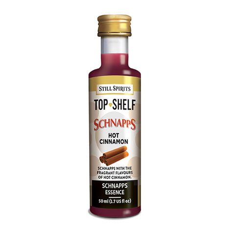 Top Shelf Hot Cinnamon Schnapps Flavouring - Still Spirits