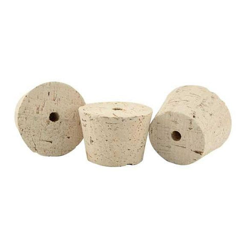 Tapered Cork Stopper - #8 Solid